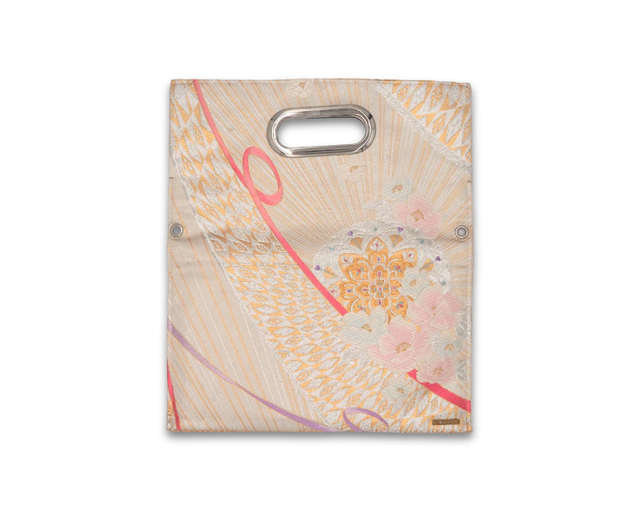 OBI Bag の作例、生成りの系統
