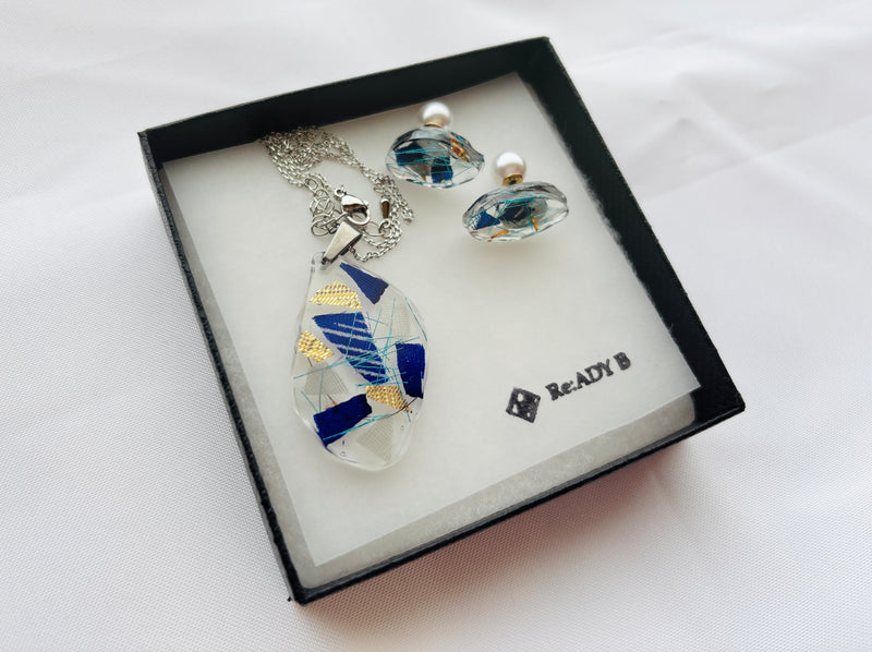 ピアス＆ネックレスセット