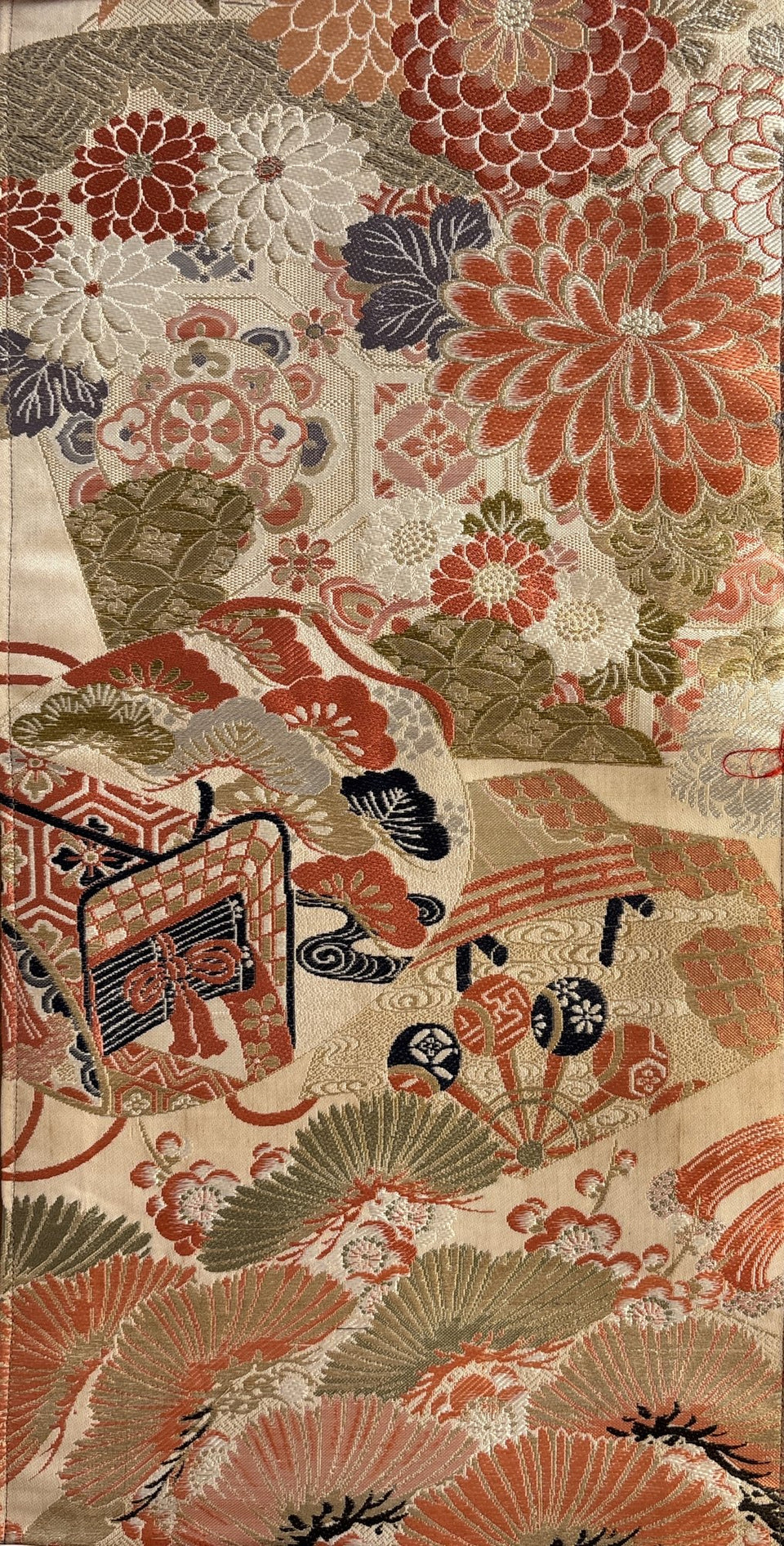 FU26_0003, Fukuro obi, 26 cm wide