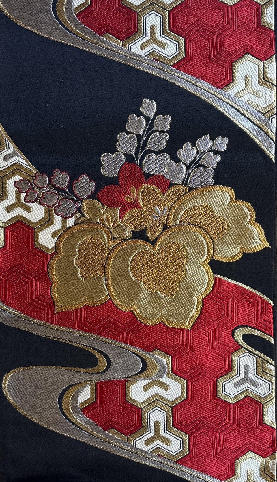 FU30_0014, Fukuro obi, 30 cm wide