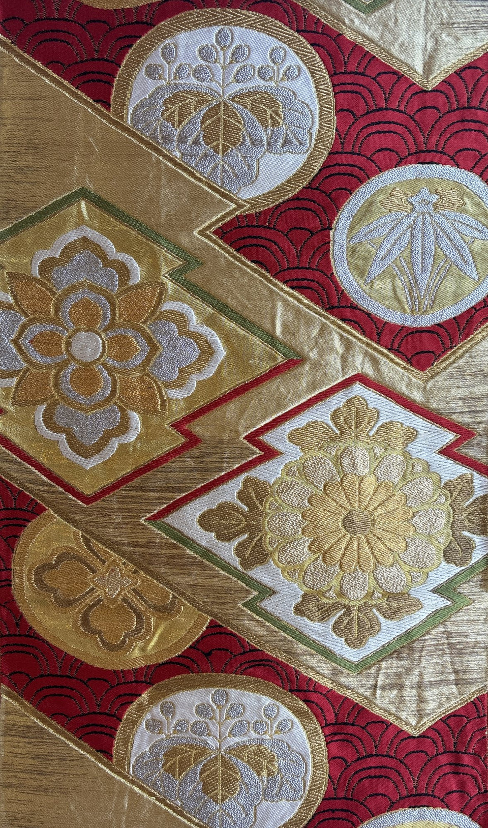 FU30_0018, Fukuro obi, 30 cm wide